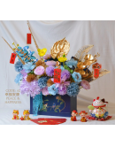 花开富贵 FLOWERS BLOOM & HAPPINESS ( Faux / Artificial Flowers ) 