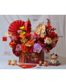 花开富贵 FLOWERS BLOOM & HAPPINESS ( Faux / Artificial Flowers ) 