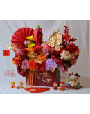 鸿运当头 LUCKY RED ( Faux / Artificial Flowers ) 